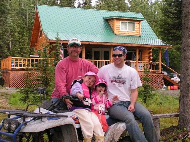 Richard, John, Isabella, and Daniella Jameson - 2008